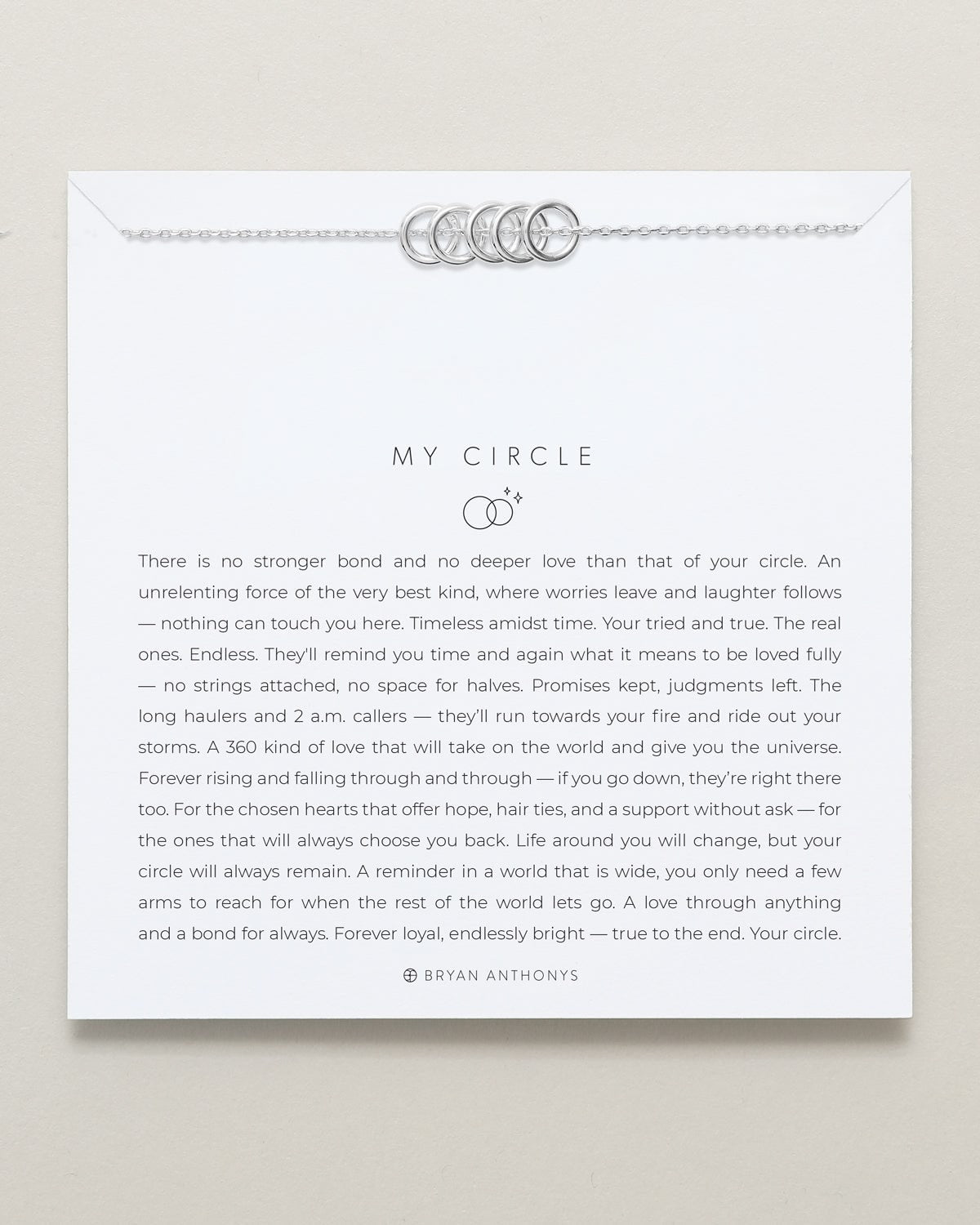 My Circle Dainty Bracelet