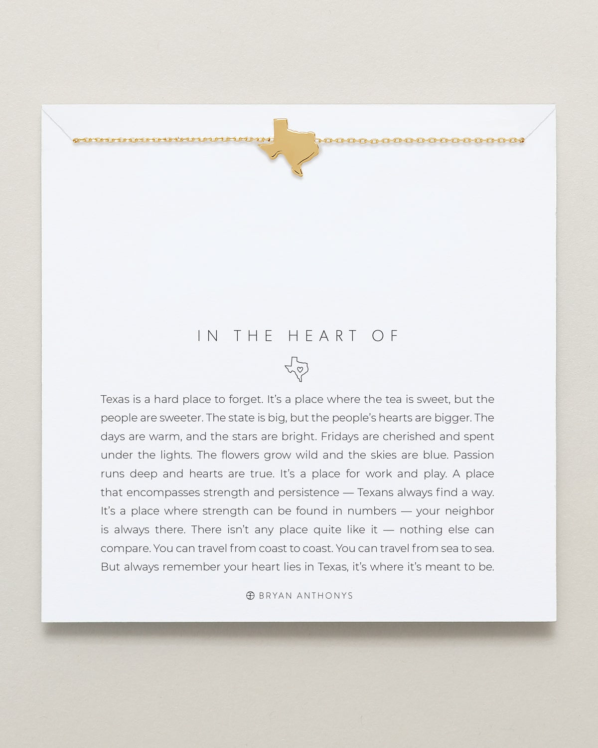 In The Heart Of Necklace Texas