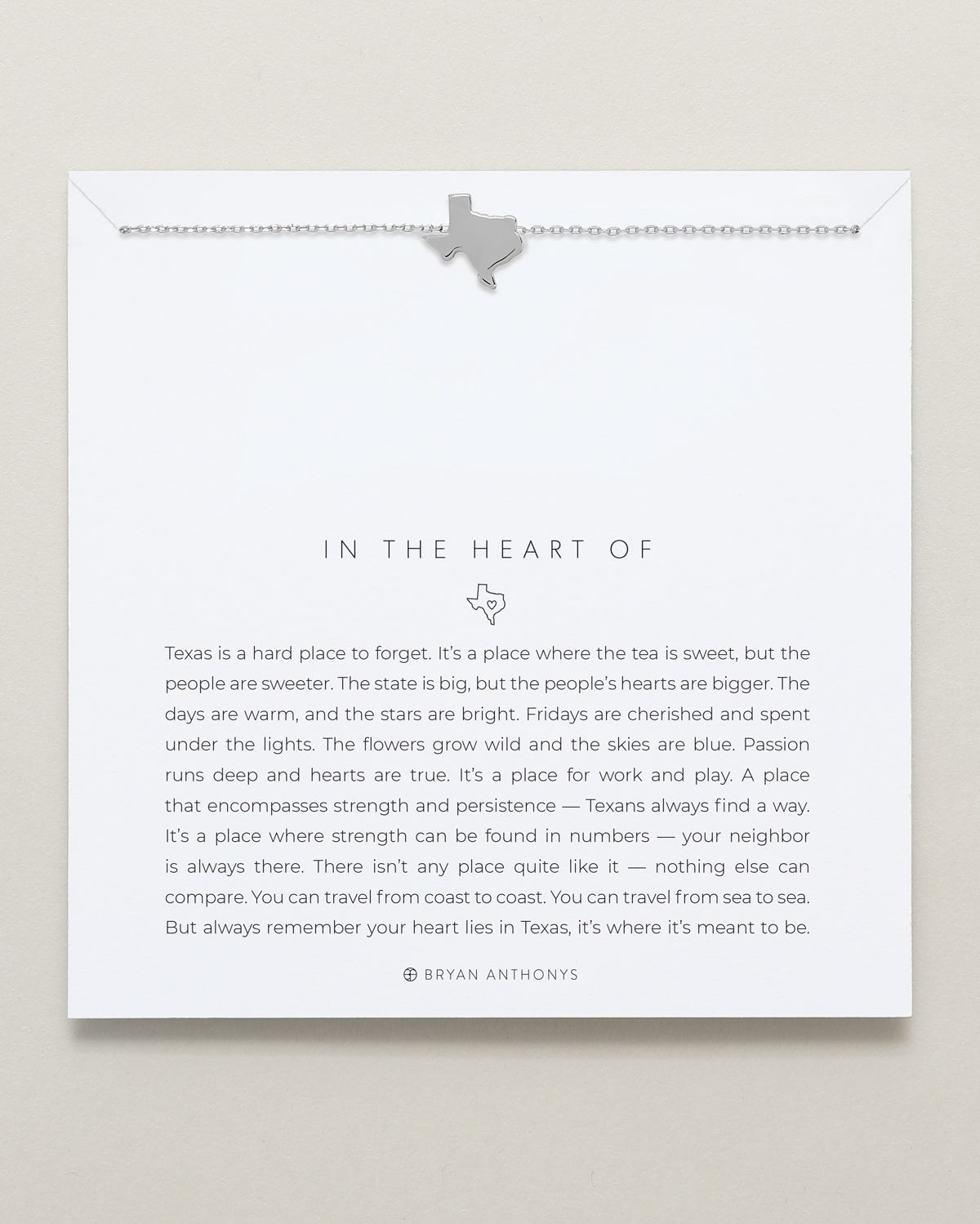 In The Heart Of Necklace Texas