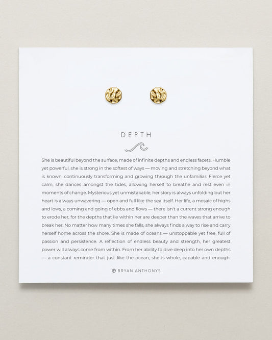 Depth Stud Earrings