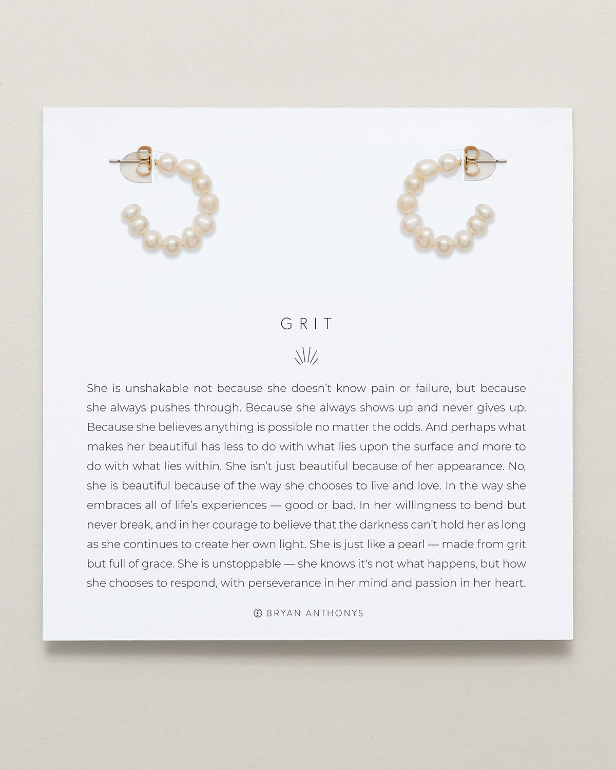 Grit Mini Hoop Earrings