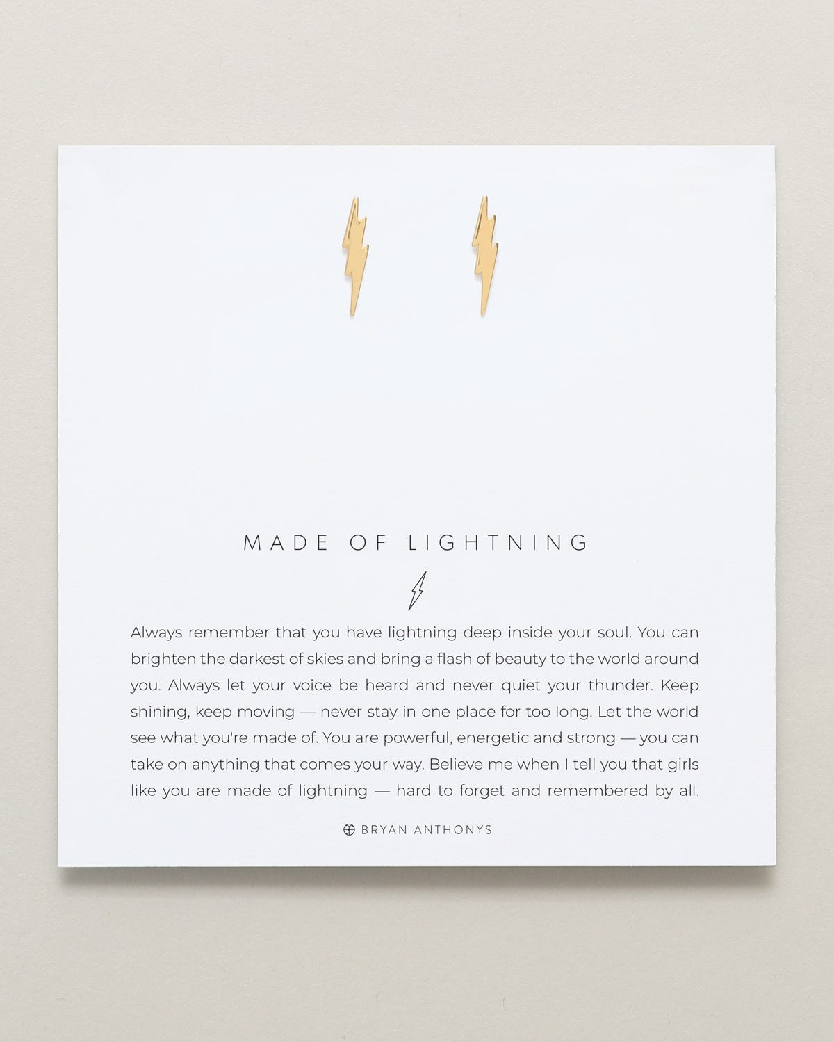 Made Of Lightning Earrings