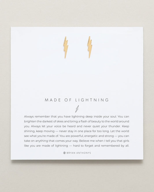 Made Of Lightning Earrings