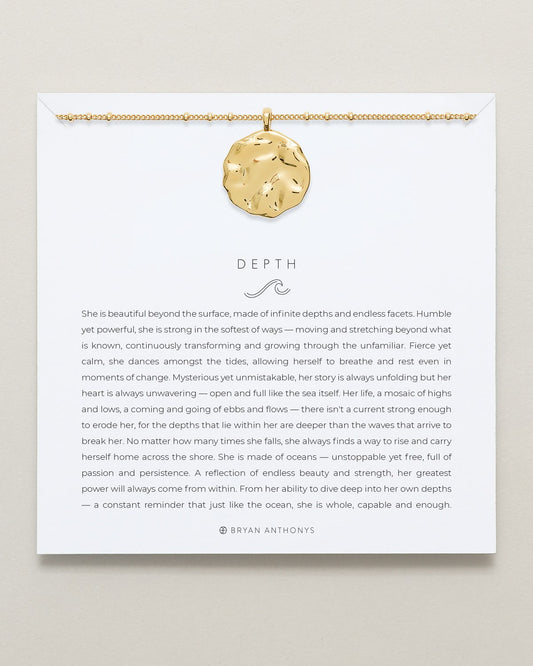 Depth Pendant Necklace