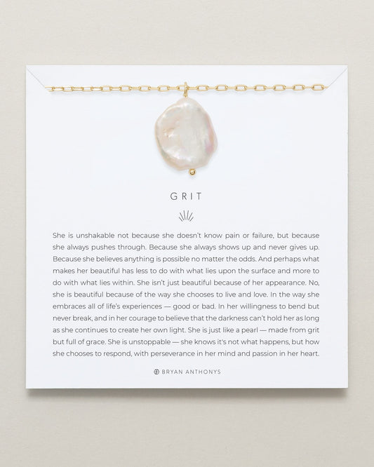 Grit Pendant Necklace