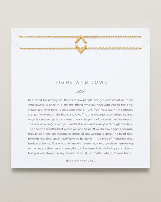 Highs & Lows Icon Necklace Set