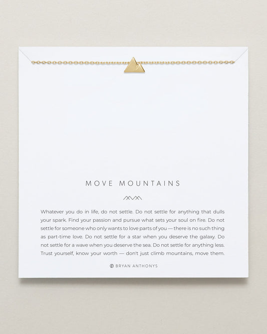 Move Mountains Necklace