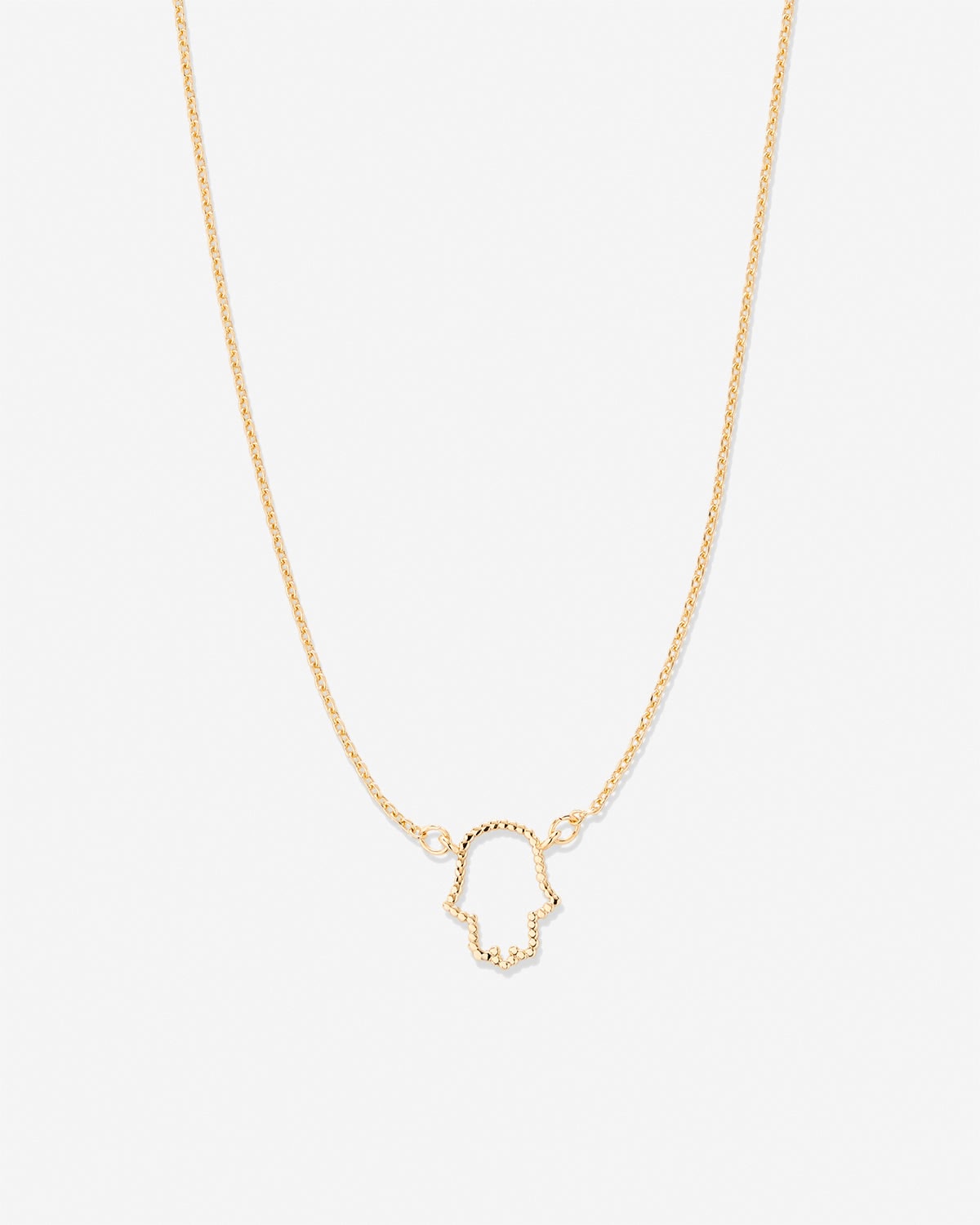 Just For Luck Hamsa Necklace