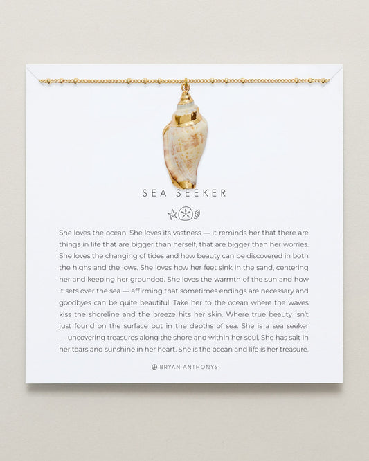 Sea Seeker Shell Necklace
