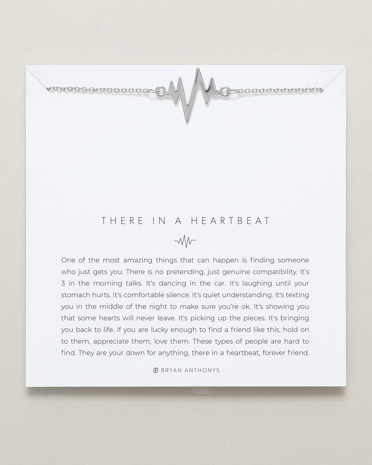 There In A Heartbeat Necklace