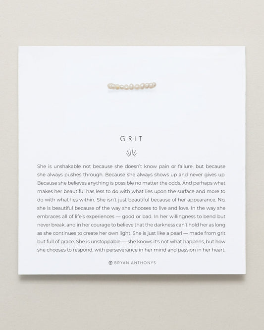 Grit Seed Pearl Ring