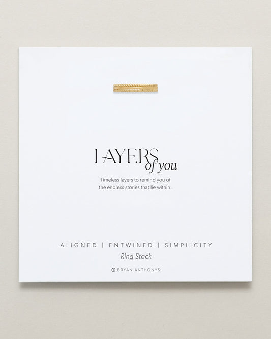 Layers of You Ring Stack
