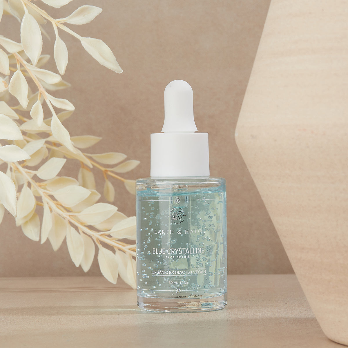 Blue Crystalline Face Serum 30 ml – Elle's Best Serum | Vegan & Organic Extracts