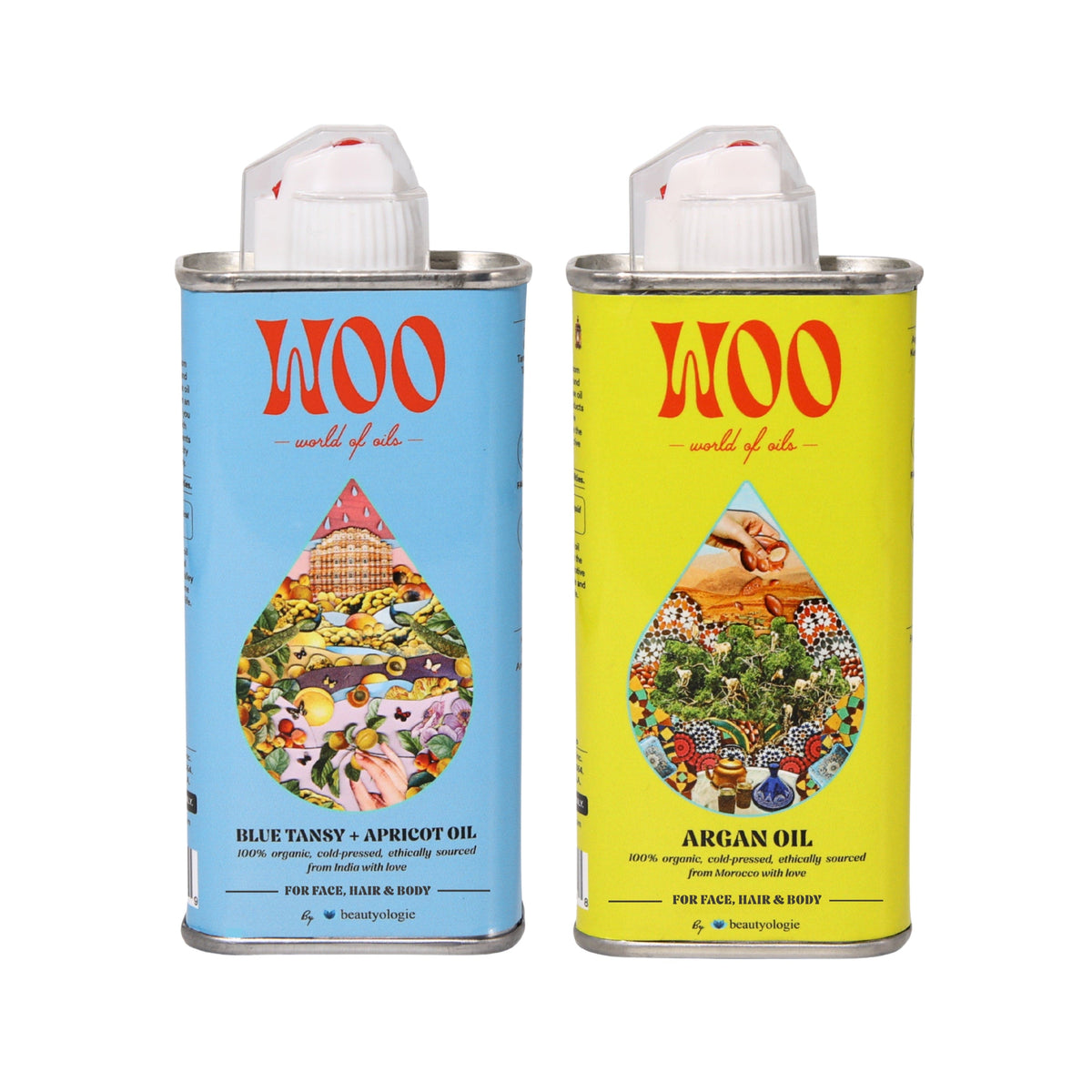 WOO™ Bundle of 2 Oils, 100% Organic