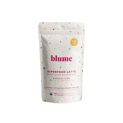 Blume Superfood Lattes Superfood Latte Powder- Birthday Cake 