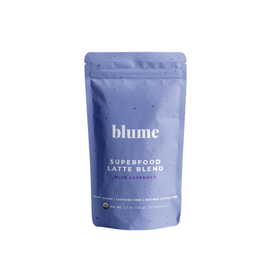 Blume Superfood Lattes Superfood Latte Powder- Blue Lavender Blend 