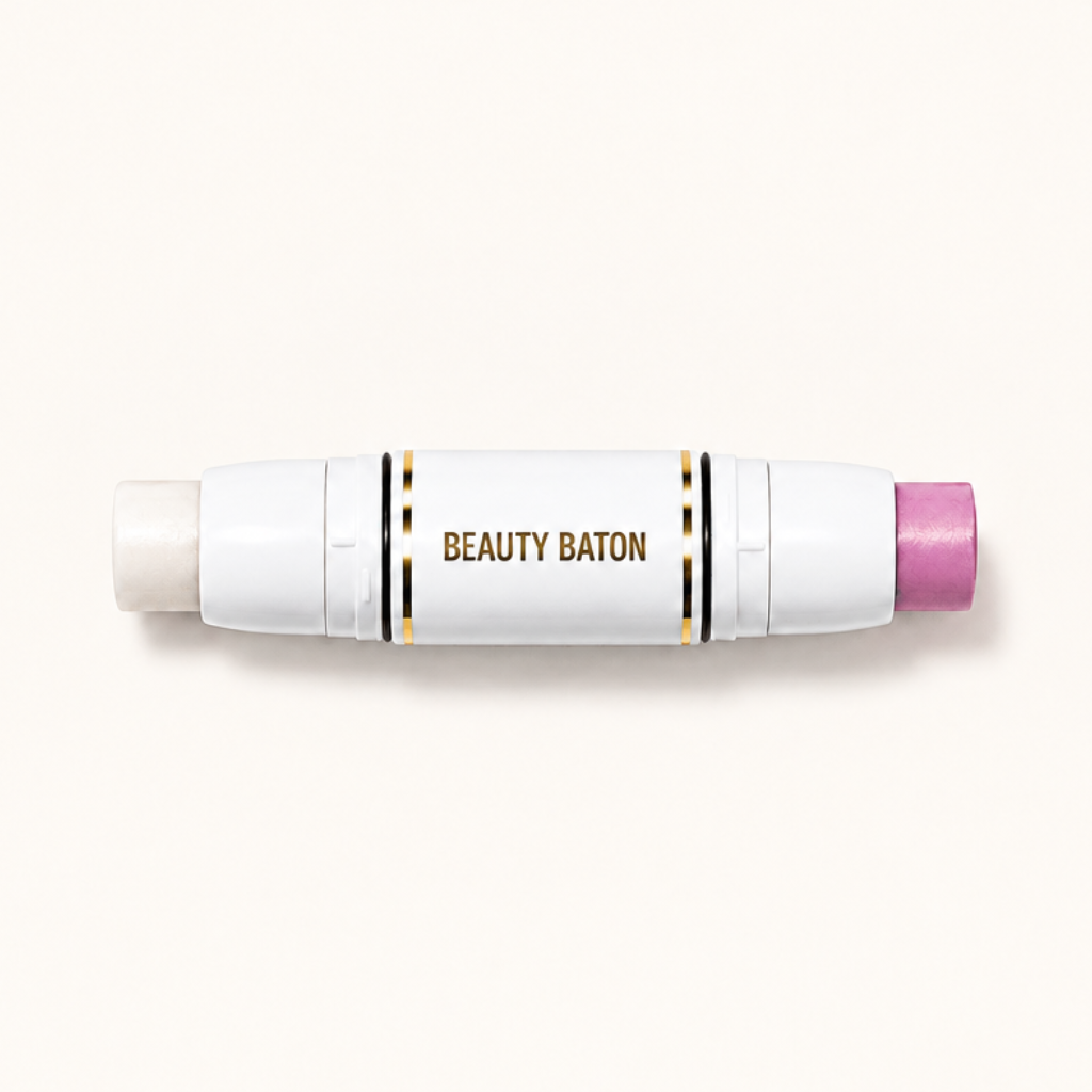 Cleanse & Prime Beauty Baton, Waterless Face Cleanser & Skin-Perfecting Blurring Primer Serum