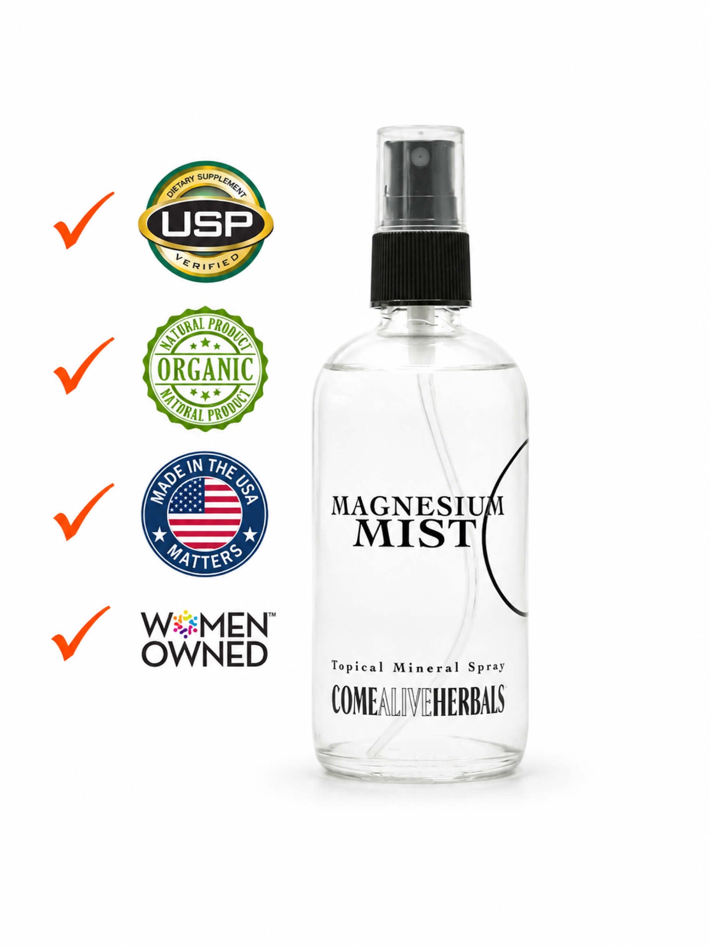 Magnesium Mist — Topical Magnesium Spray for Sleep, Recovery & Natural Deodorant