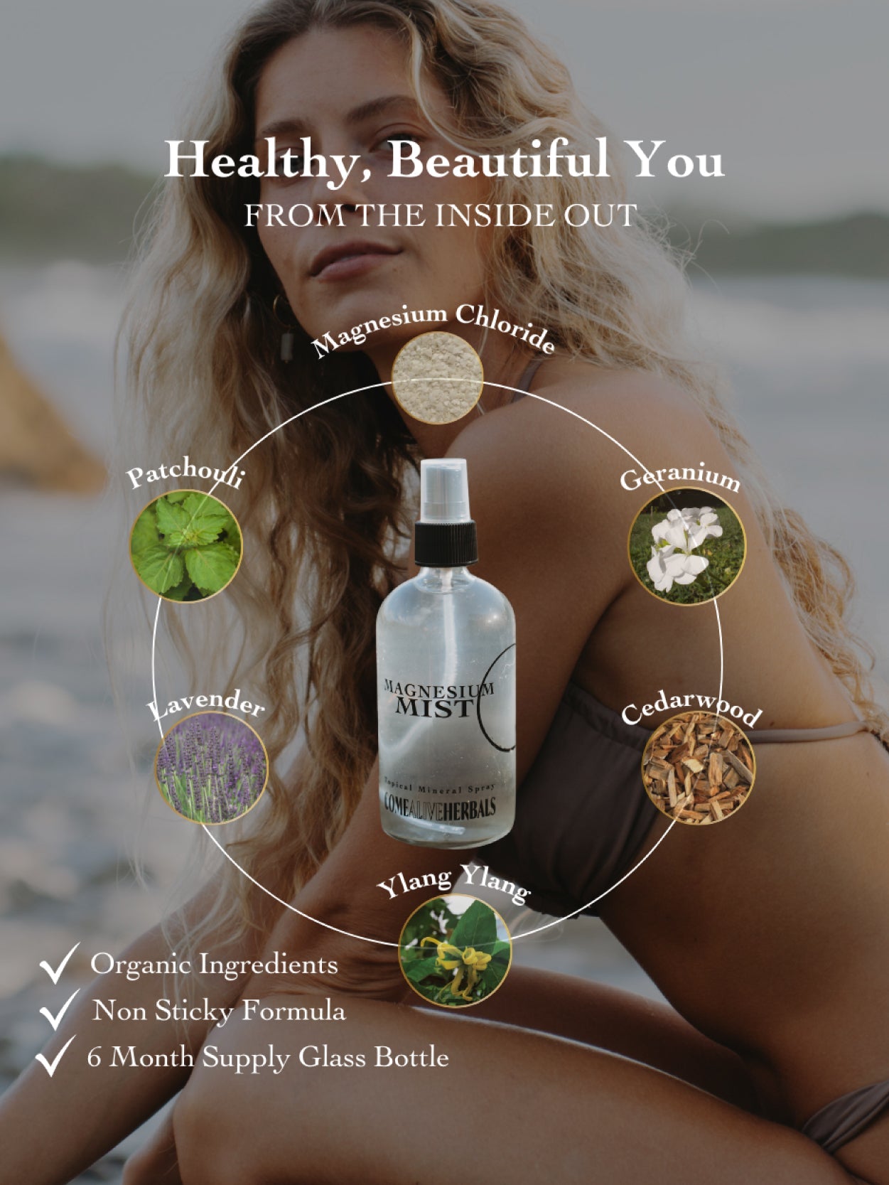 Magnesium Mist — Topical Magnesium Spray for Sleep, Recovery & Natural Deodorant