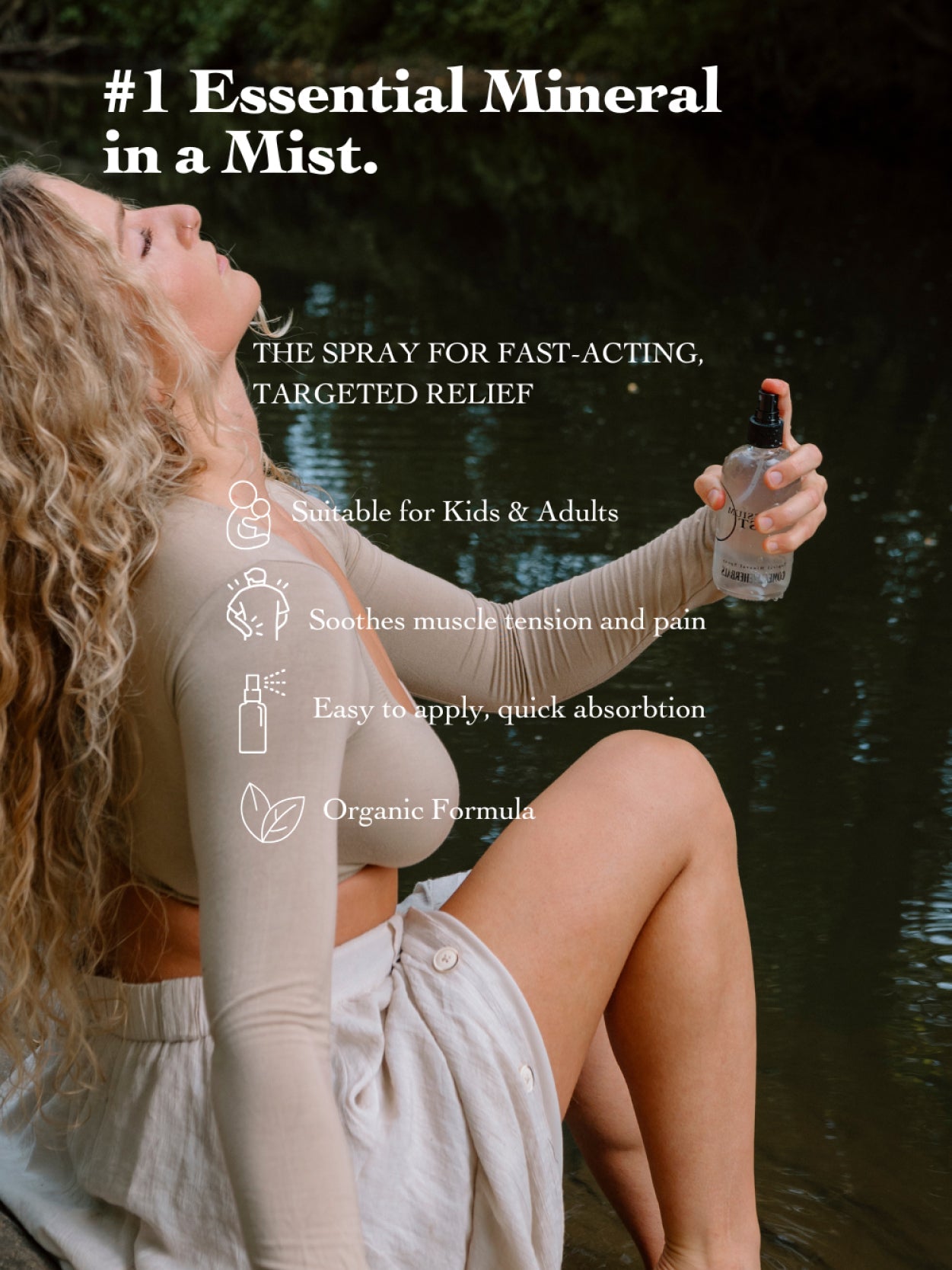 Magnesium Mist — Topical Magnesium Spray for Sleep, Recovery & Natural Deodorant