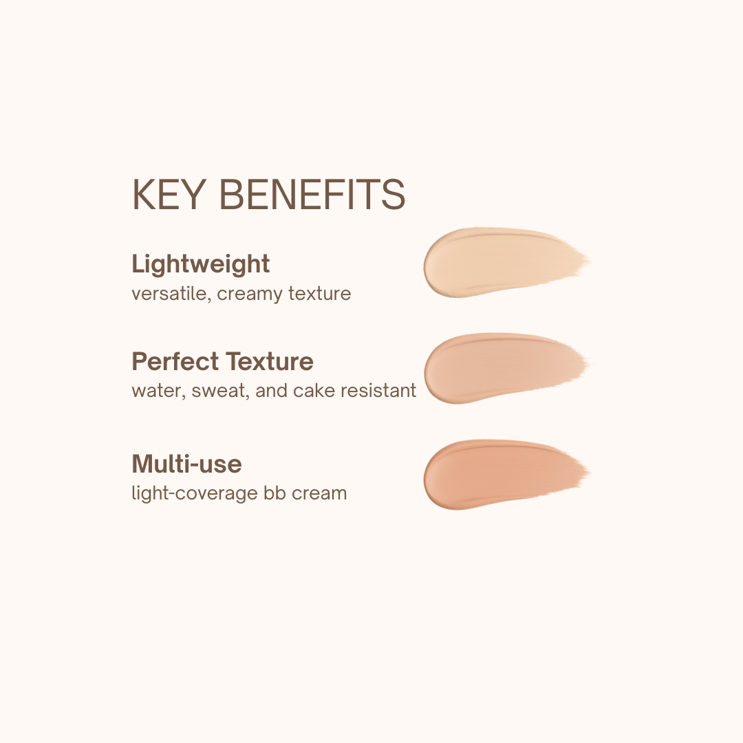 Organic Cream Concealer Lightweight, Buildable Coverage