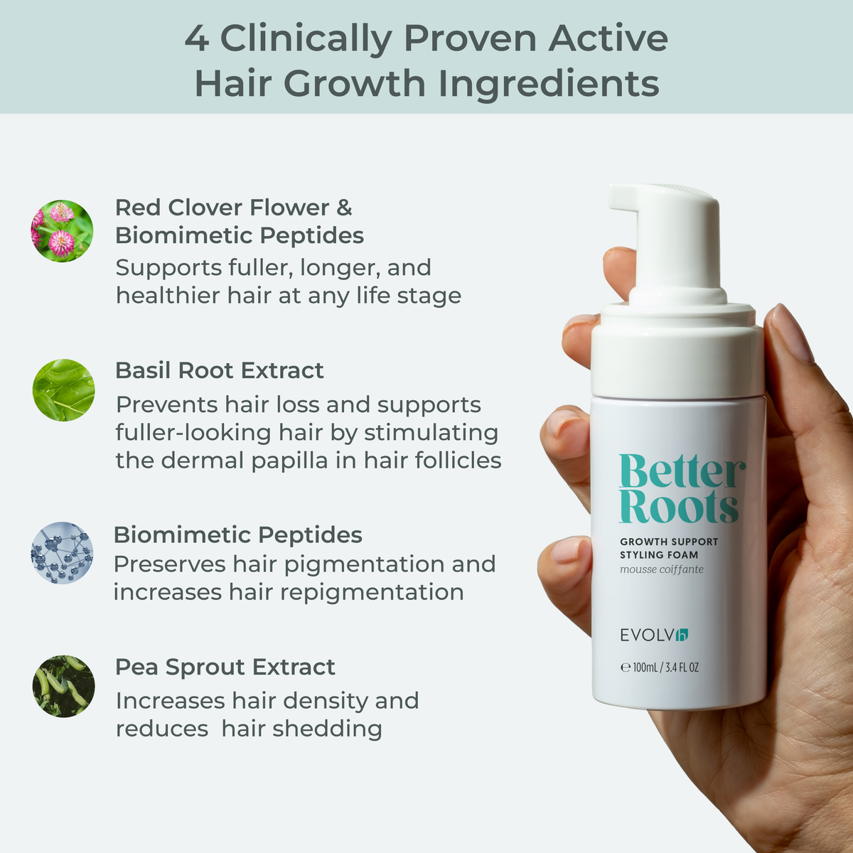 Growth Support Styling Foam