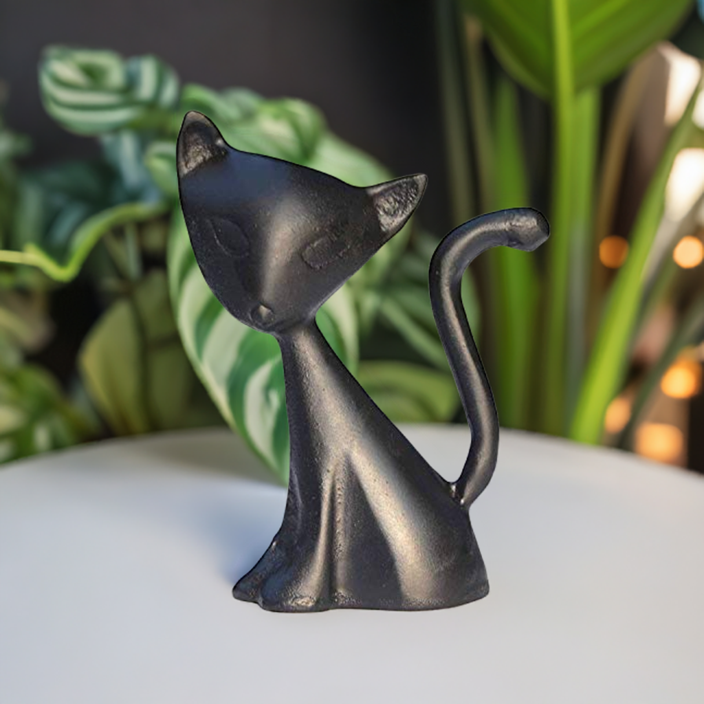 Cat Ring Holder (Black)