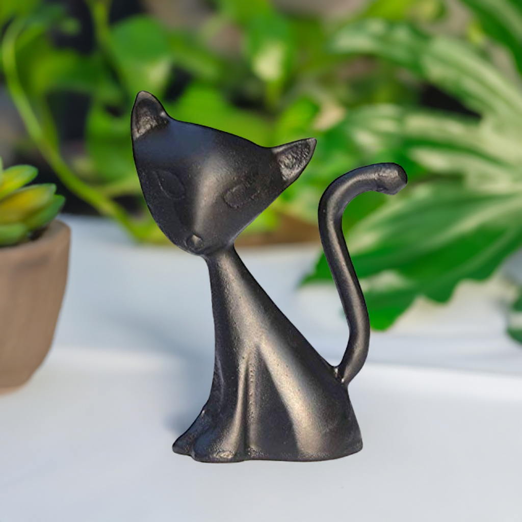 Cat Ring Holder (Black)