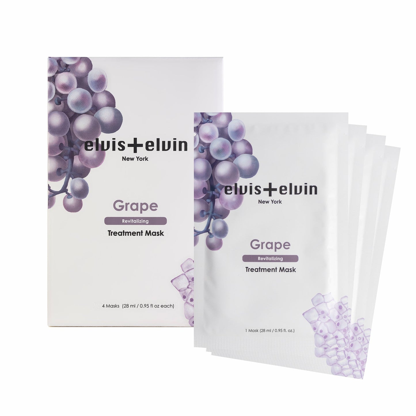 elvis+elvin Grape Revitalizing Treatment Mask 3.0