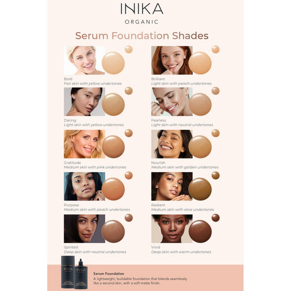 Inika Organic Serum Foundation 