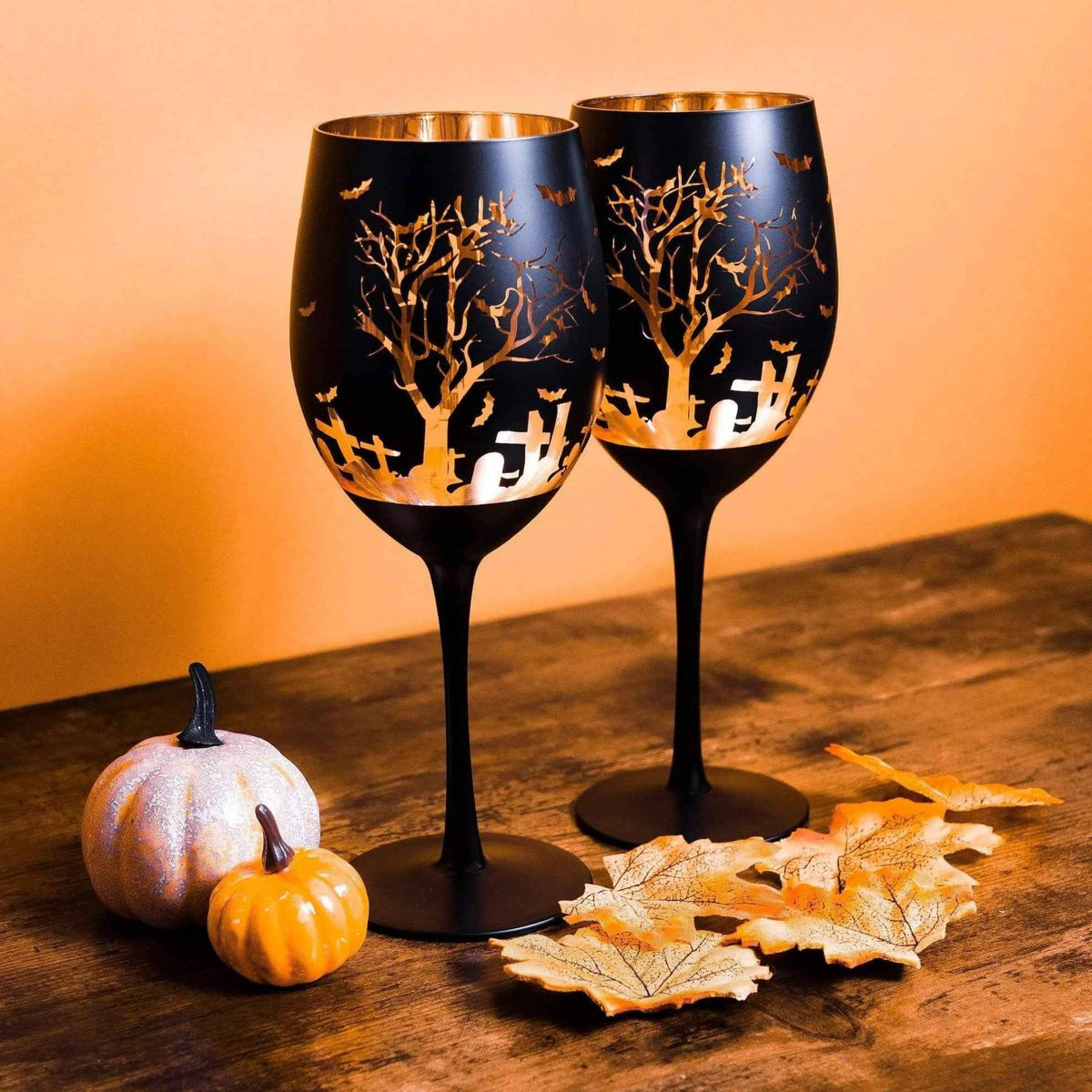 Halloween Wine Glasses