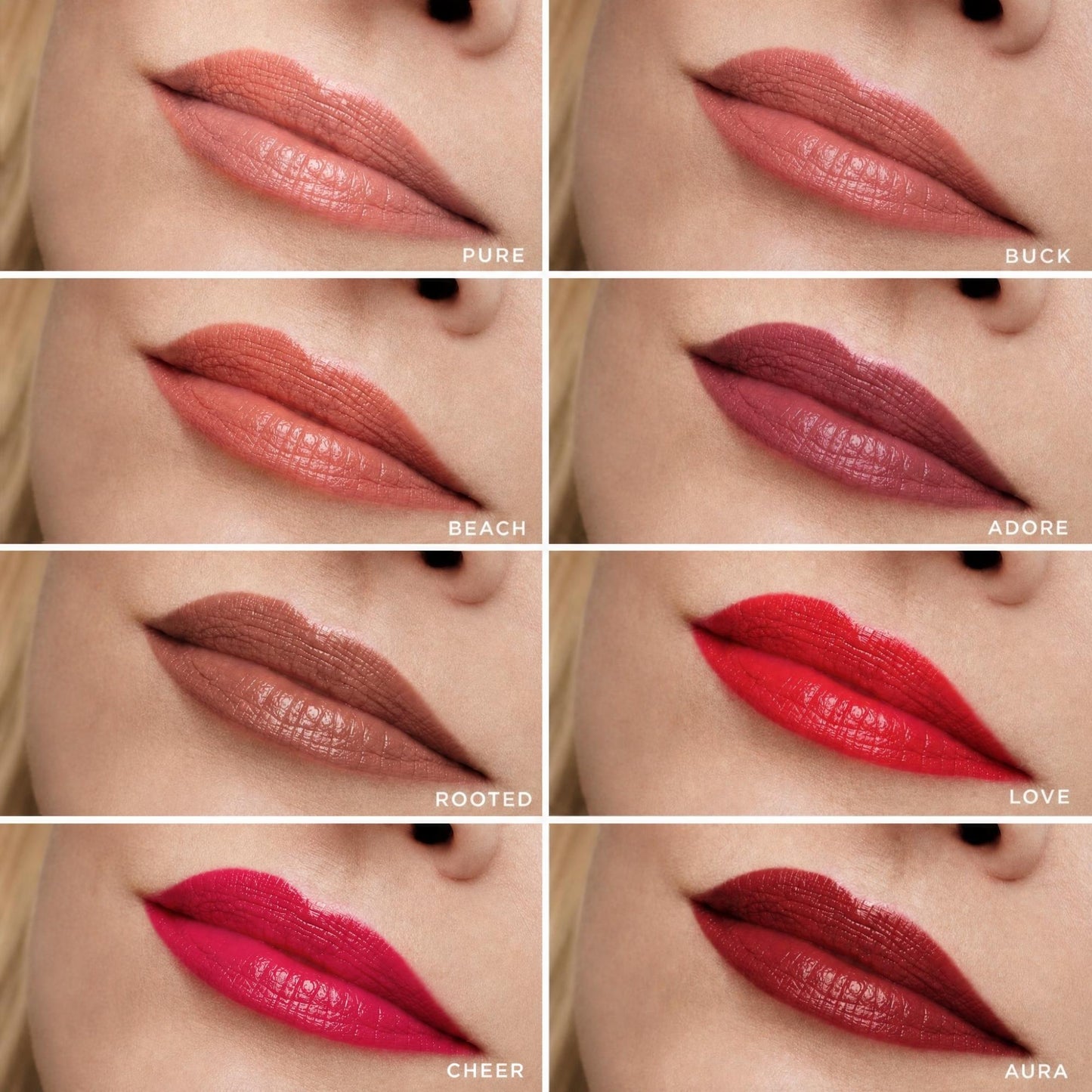 Lip Colour Cream Palette