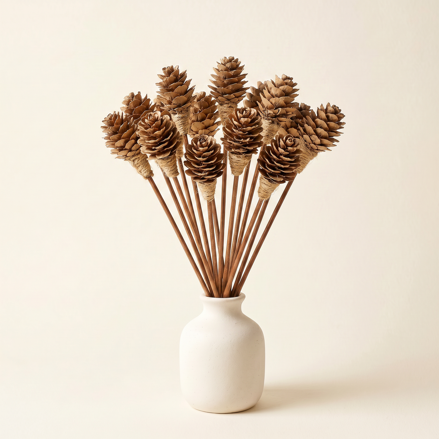 Mini Pinecone Reed Diffuser Sticks, 9" (16 Pack)