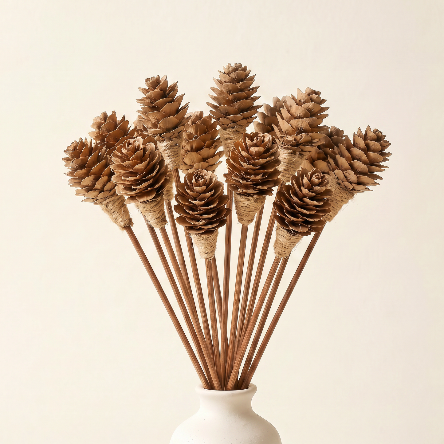 Mini Pinecone Reed Diffuser Sticks, 9" (16 Pack)