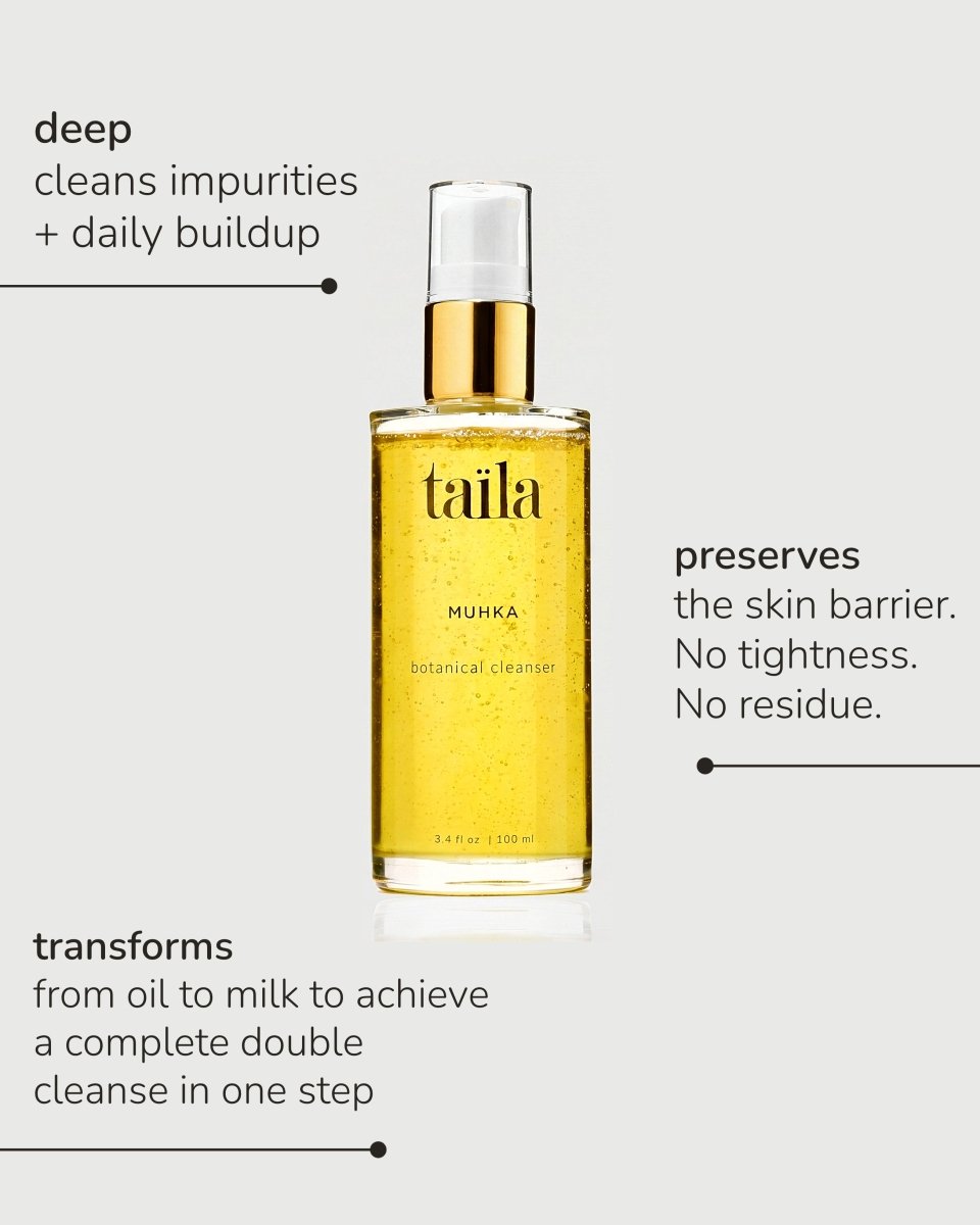 MUHKA botanical oil cleanser