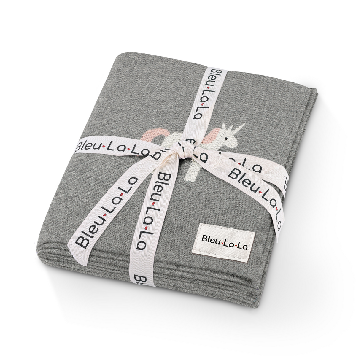 Whimsy Collection - Luxury 100% Cotton Knit Swaddle Baby Blanket