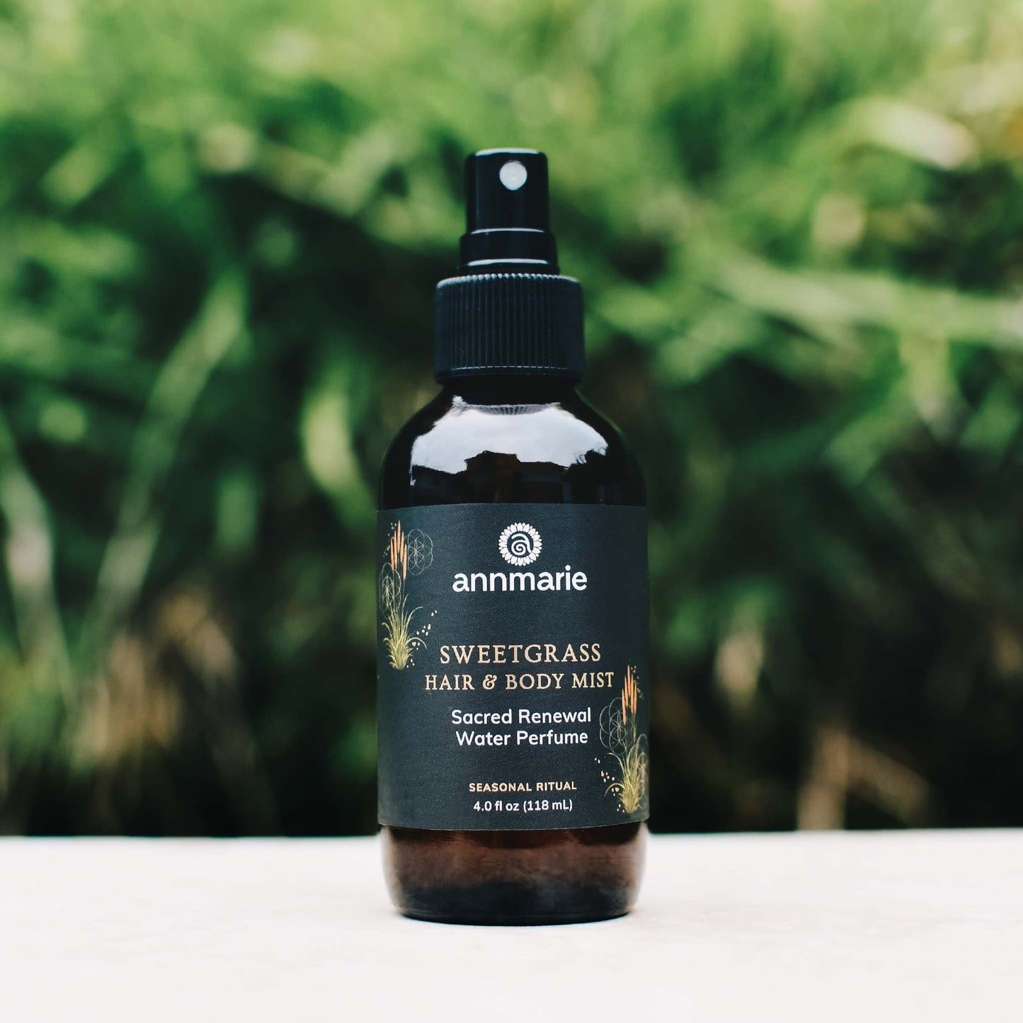 Sweetgrass Hair & Body Mist- Seasonal Ritual (4 oz)
