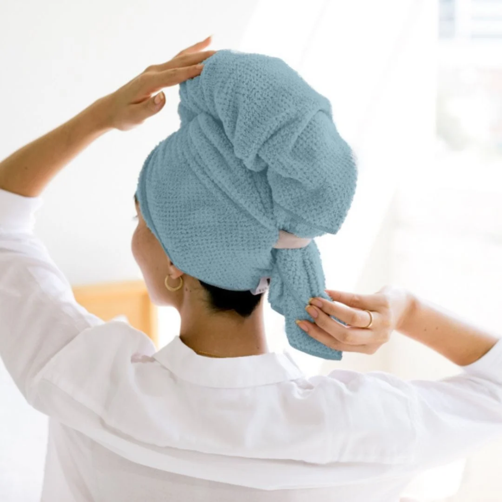 The VOLO Hero Hair Towel Eco Tote Packaging
