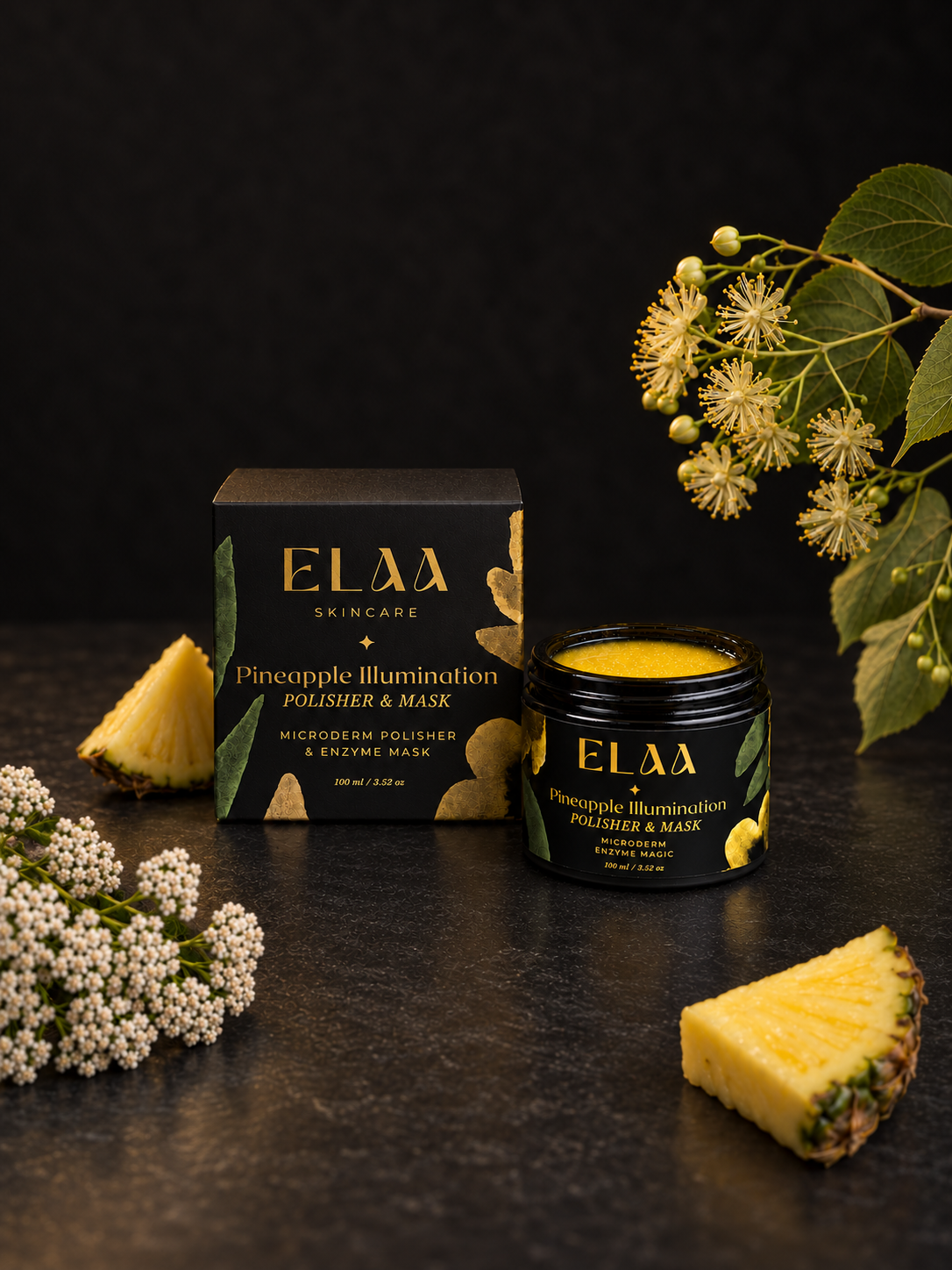 Pineapple Illumination Microderm Enzyme Polisher & Mask