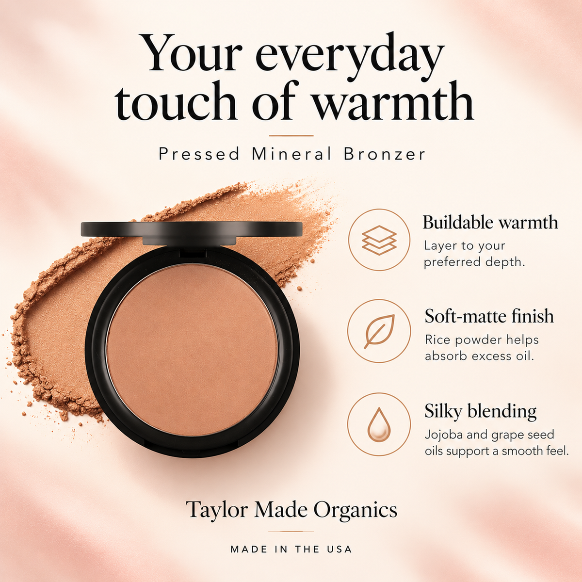 Bronzer pressed + organic