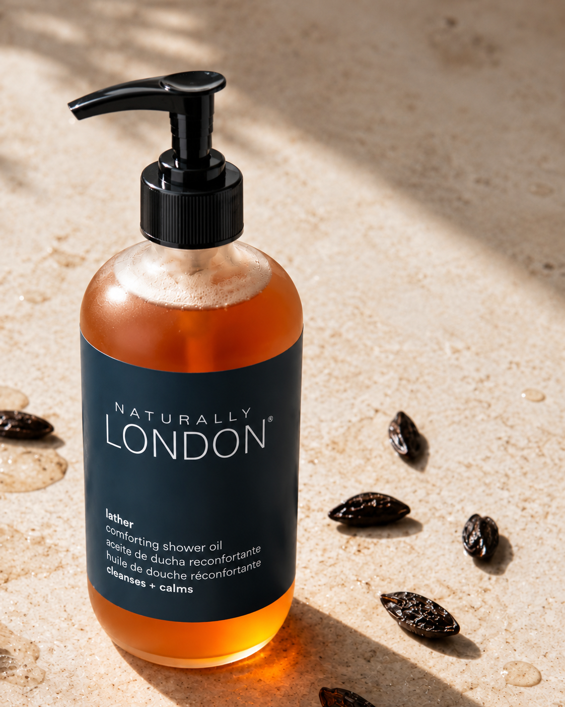 lather ▪︎ shower oil