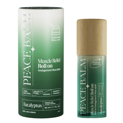 The Peace Labs Peace Balm - Eucalyptus - Muscle Relief Roll-On 