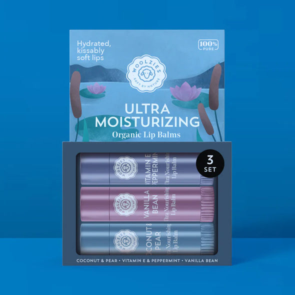 Woolzies Ultra Moisturizing Lip Balm Set Of 3 
