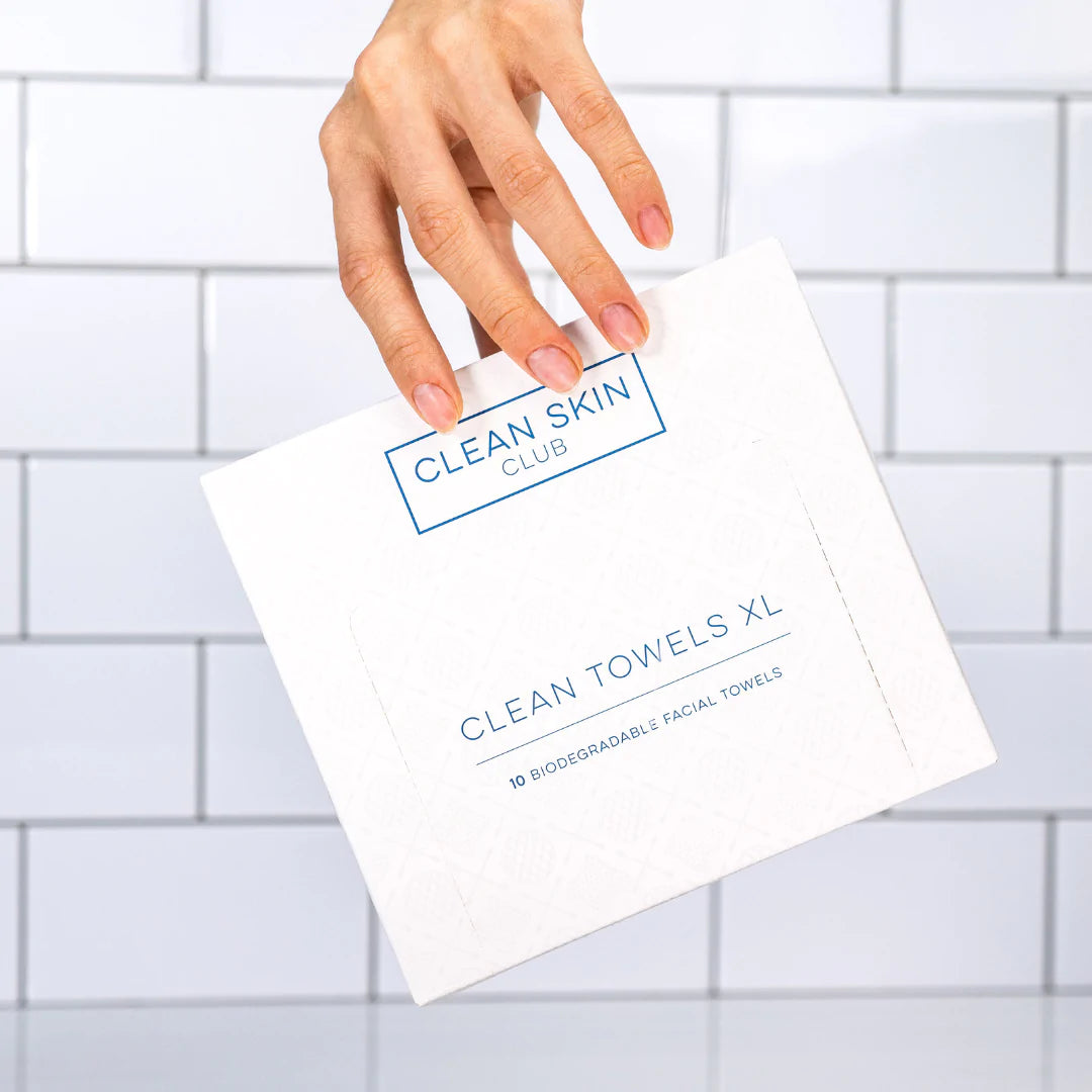 CLEAN SKIN CLUB CLEAN TOWELS XL-50 COUNT, clean skin club